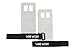 Pullup Hand Grips, Gymnastic Leather Hand Wrist Wrap Protection Ideal for Weightlifting, WODs, Olympic Lifting and Gymnastics (X-Small)