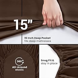 Utopia Bedding King Fitted Sheet - Bottom Sheet