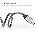 Micro USB Cable, RODERICK 6ft High Speed Micro-USB to USB 2.0 Cable Nylon Braided Android Charging Cord Micro USB Charger for Samsung S8, HTC,Blackberry and More(Black&Grey 3 Pack)