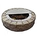 Firebuggz Fire Pit Covers - Stainless Steel Fire Pit Cover, 40” Round - Snuffer Cover Top for Wood or Gas Pit Ring, Silver
