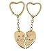 Charms Best Bitches Keychain,Best Friend KeyRing BFF Keychain Heart Key Ring