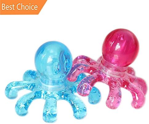 Octopus Massage Back Neck Shoulder Arm Massager Portable Octopus Slimming Self Massager Tool Blood Circulation Massager 2pcs Random Color
