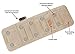 Relaxzen 10-Motor Massage Standard Mat with Heat, Beige