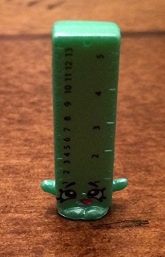 Shopkins Season 3 #3-127 Green Rita Ruler (Special Edition Stationery)