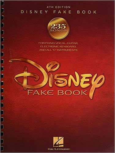Amazon Com The Disney Fake Book Piano Vocal And Guitar Chords Hal Leonard Corp Books