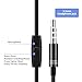 Wired Headphones,in-Ear Earbuds Earphones,Stereo Sound Noise Cancelling Earphones, Waterproof Sports Headphones with Built-in Mic for Phone 6/6s Plus/5s/SE,Galaxy,Android Smartphones,Tablets and Morethumb 1