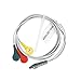 Heal Force PC 80-A Easy Handheld Portable device With Bluetooth, 3-Lead Cable, Pack of pads and USB Cable