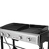 Royal-Gourmet-GD401C-4-Burner-Portable-Propane-Flat-Top-Gas-Grill-and-Griddle-Combo-Black