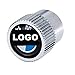 Carhome01 Tire Valve Stem Caps for BMW Accessories, BMW Logo Zinc Alloy Plating Chrome Universal Car Wheel Tire Valve Covers Set of 4