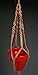 AshmanOnline Plant Hanger Macrame Jute 4 Legs 48 Inch with Beads