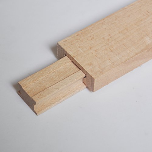 Btibpse Wooden Drawer Slides 16 Inches Classic Wood Center Guide