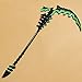 Mtxc Black Rock Shooter Cosplay Prop DEAD MASTER DEAD SCYTHE-TV Ver Green