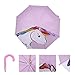 Unicorn Umbrella for Kids with Safety Open and Close by Micaddy Pop Up Unicorn Umbrella| Age 3-7