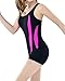 Audoc Compression Shirts for Men Baselayer Sleeveless Workout Tank top 3 Pack Black