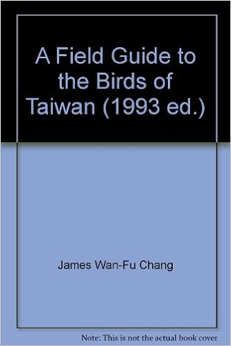 A Field Guide To The Birds Of Taiwan 1993 Ed James Wan Fu Chang Pau Hse Lin Yu Hsio Huang Lih Ching She Jen Huey Lee Paul S Alexander 9789578737013 Amazon Com Books