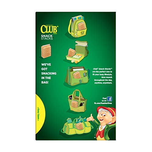 Keebler Club Crackers, Snack Stacks, Original, Grab 'N' Go, 2.08 oz Packages (6 Count) - Thumbnail 4