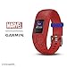 Garmin vivofit jr. 2, Kids Fitness/Activity Tracker, 1-Year Battery Life, Adjustable Band, Marvel Spider-Man, Red