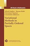 Image de Variational Methods in Partially Ordered Spaces (CMS Books in Mathematics)