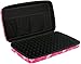 98 Bottle HUGE Essential Oils Organizer Protects 5ml, 10ml and 15ml Oils - The Perfect Hard Shell Exterior Storage Case for your Therapeutic Aromatherapy Essential Oils Collection (Pink Hearts)