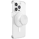 PopSockets Phone Grip for MagSafe, Magnetic Holder, Phone Stand, Boho - Coconute Creme