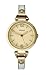 Fossil Women's ES3261 Georgia White/Rose Stainless Steel/Leather Watch