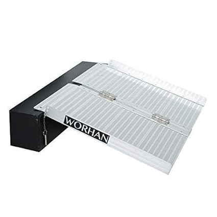 Rollstuhl Rampe klappbar 272kg faltbar Rollstuhlrampe Mobil Aluminium Große Auswahl 61cm R2