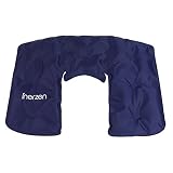 Inerzen Neck and Shoulder Hot and Cold Big Gel Pad Full Coverage Therapy Wrap for Pain, Muscle, Stress Relief - Microwavable and Freezable