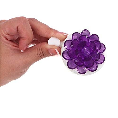 EONMIR Kids Bike Girl's Bicycle Bells,Toddler Bike Parts,Bike Horn Accessory Flowers (X-Purple)