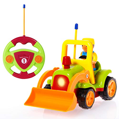 iFixer RC Radio Control Truck Toy for Toddlers Kids, Remote Control Car with Sound, Green - Thumbnail 7