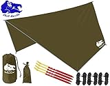 Chill Gorilla HEX Hammock Rain Fly Camping Tarp. Ripstop Nylon. 142