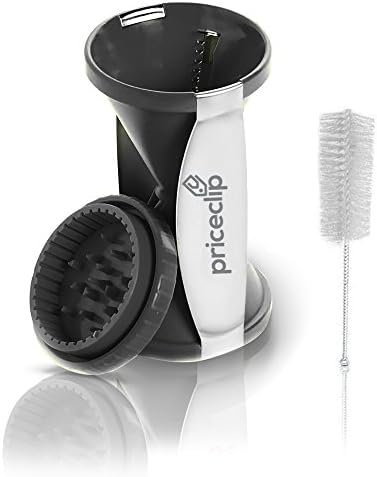Spiralizer for the Kitchen like Julienne Peeler - Spiral Vegetable Slicer includes Free Cleaning Brush and comes in Black