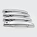 EAG Fit for 07-13 Avalanche/Silverado 1500/GMC Sierra 1500/07-14 Silverado 2500/3500/Suburban/Tahoe/Sierra 2500/3500/Yukon/Yukon XL Chrome 4 Door Handle Cover