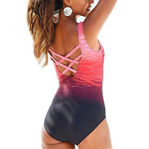 Stynice-Badeanzug-Damen-Leopardenmuster-Push-up-Badeanzge-Einteilier-Bademode-Sportlich-Schwimmanzug
