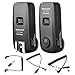 Neewer 3-in-1 16 Channels 2.4G Wireless Remote Flash Trigger with N1 and N3 Shutter Cables for Nikon DSLR Cameras Such as D7100, D7000,D800,D700,D600,D90,Speedlite Flash,VISION4 Studio Strobe (VC-16)