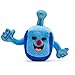 Aviv Judaica Kids Hanukkah Musical Plush Dreidel Plays 2 Hanukkah Songs Driedel Stuffed Plushy Melodic Drydel Chanukah Spinning Top Toy Childrens Hanukah Gift My First Hanukkah Dreidel for Toddlers