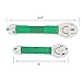 Wsky Child Safety Locks - Best Latches to Baby Proofing - Adhesive and Adjustable Size for Cabinets, Refrigerator, Dresser, Microwave, Drawers, Oven, Toilet (6pack)