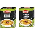Aachi Sambar Powder 200 GMS -TWIN PACK - PACK OF 2 ( 200 GMS X 2 )