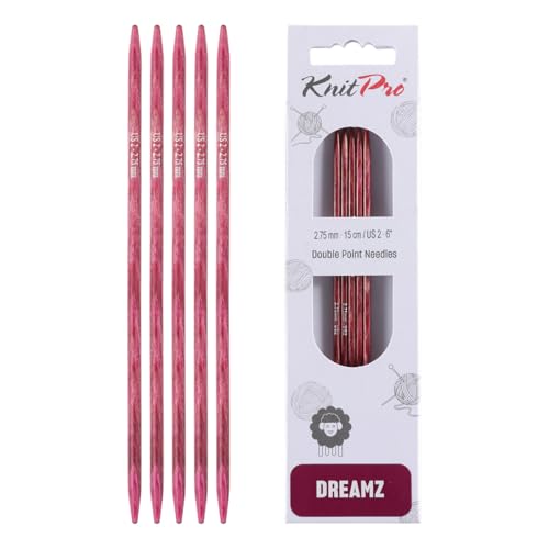 KnitPro Dreamz Double Pointed Needles 6 (15cm) | Size 2.75mm