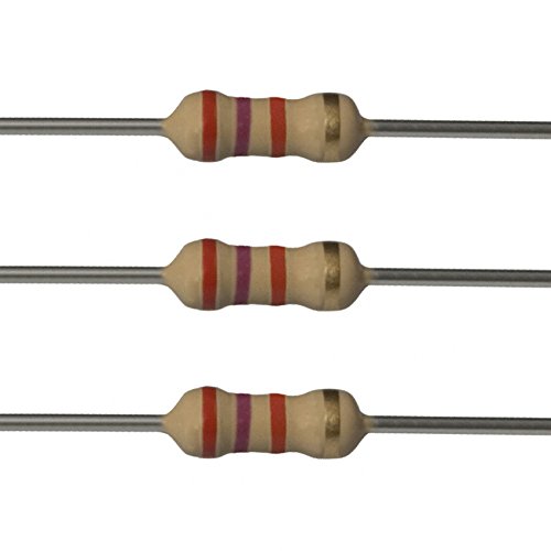 E-Projects 25EP5142K70 2.7k Ohm Resistors, 1/4 W, 5% (Pack of 25)