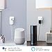 AUKEY Wi-Fi Smart Plug (2 Pack), Mini Socket Compatible with Alexa, Google Assistant, No Hub Required, Compatible with IFTTT and AUKEY Home App