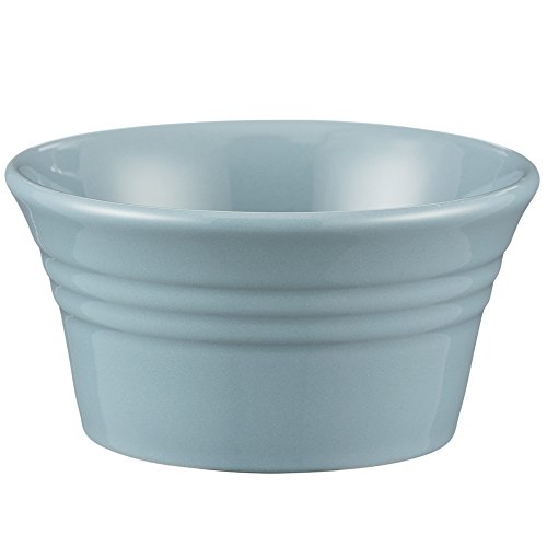 Mason Cash Classic Kitchen Ramekins, Set of 4, Durable Stoneware Goes from Oven to Table, 6-Fluid Ounces, Ideal for Souffles, Dips and Single-serving Dishes, Dishwasher and Freezer Safe, Turquoise - Thumbnail 3
