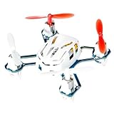 Tenergy Hubsan Q4 H111 Nano Mini 4-Channel RC Quadcopter with 2.4Ghz Radio System - White