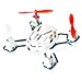 Tenergy Hubsan Q4 H111 Nano Mini 4-Channel RC Quadcopter with 2.4Ghz Radio System - White