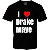 I Heart Love Drake Maye Football Fan T Shirt