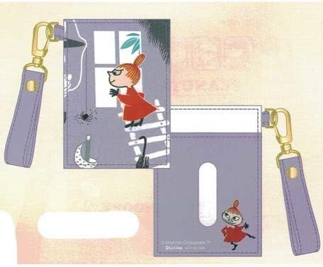 Amazon ムーミン フラットパスケース リトルミイ はしご 淡いパープルむみーん むーみん のたに アニメ 萌えグッズ 通販