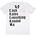 Alta WU-Tang Clan Cream Hip-Hop Music Memorabilia Men's White T-Shirt - XL
