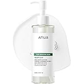 ANUA Heartleaf Pore Cleansing Oil MILD, Sensitive Skin Face Wash, Oil Cleanser for Face, Makeup Blackhead Remover, Korean Skin Care, Non-Comedogenic, Fragrance Free (6.76 fl oz)