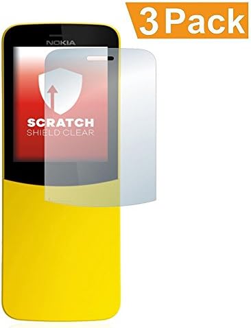MaxKu Nokia 8110 4G Screen Protector, Ultra Clear High Response 4H Hardness HD Screen Protector Film For Nokia 8110 4G [3-Pack]