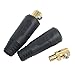 YaeTek 3 Pack Welding Cable Quick Connector Pair 100Amp-200Amp 10-25 SQ-MM, 3 Pairs