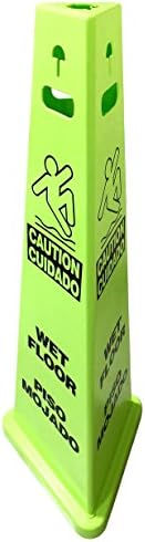 TRIVU 3 SIDED Wet Floor Sign Green